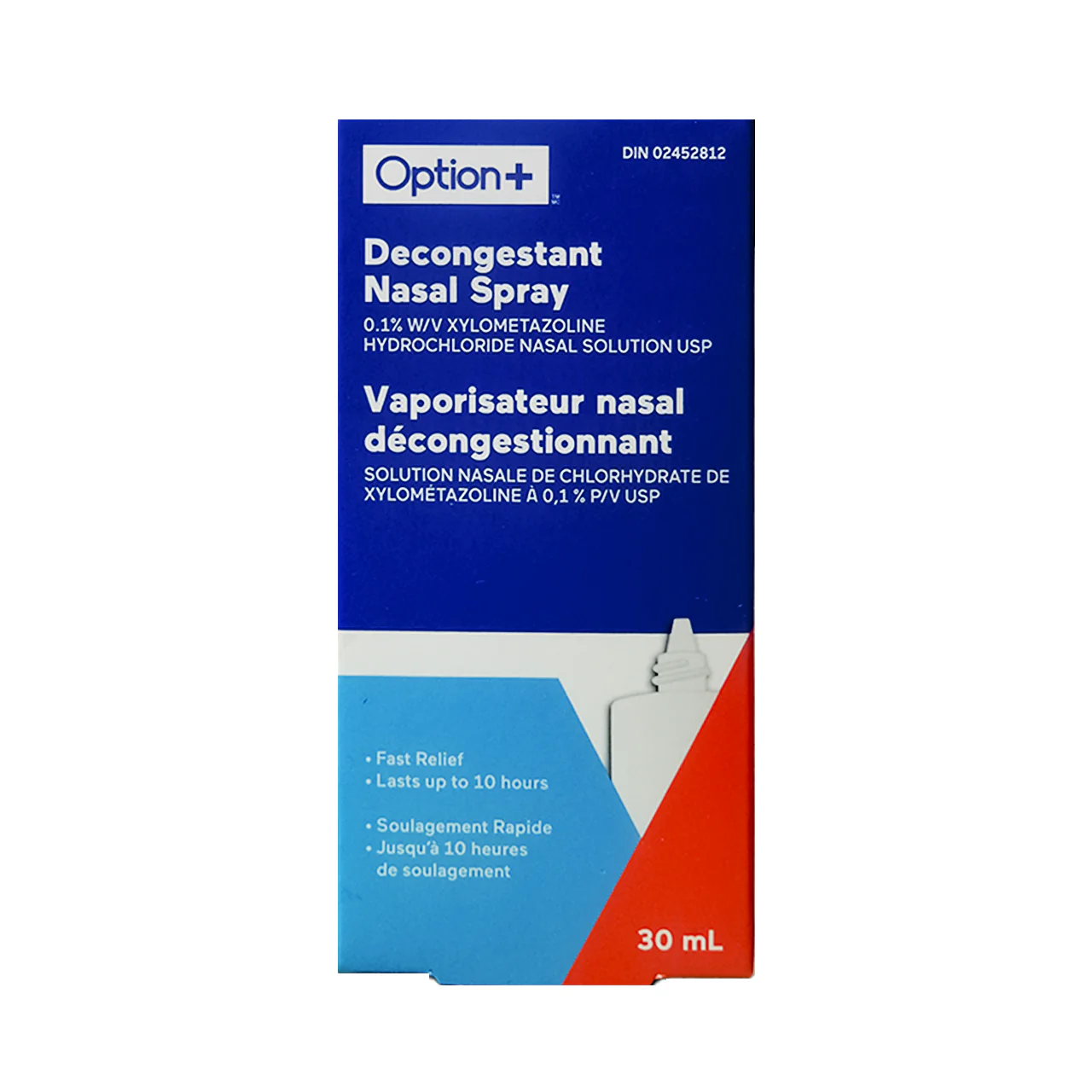 Option+ Decongestant Nasal Spray | 30 mL