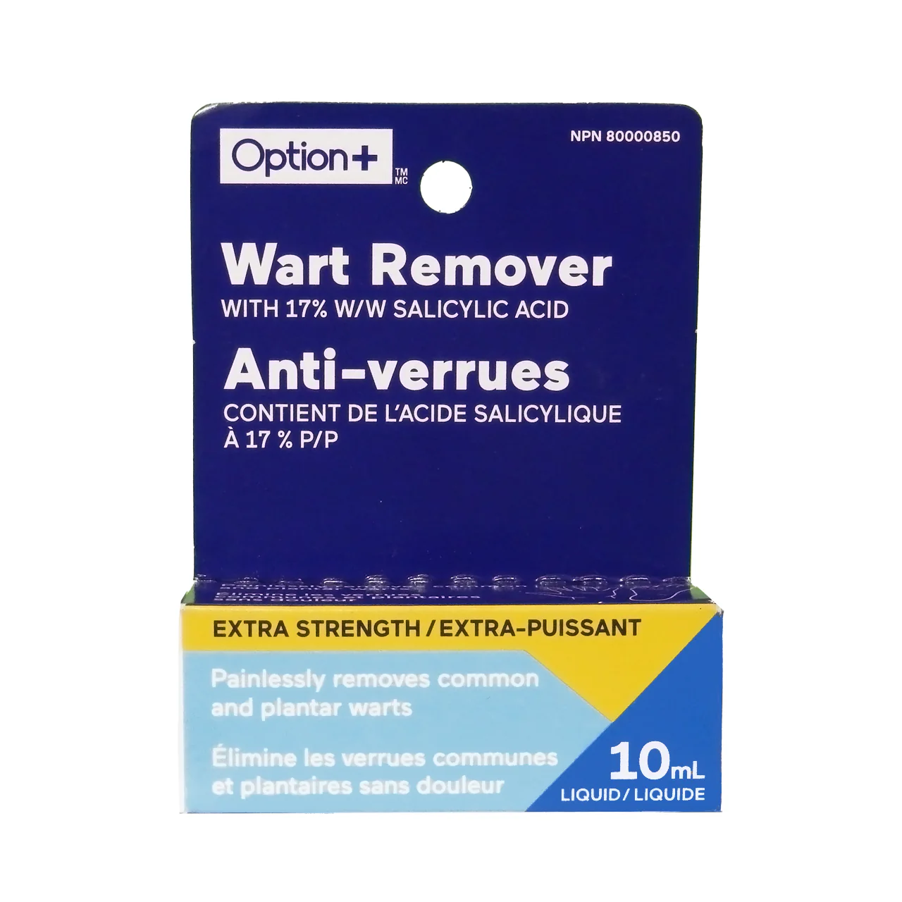 Option+ Extra Strength Wart Remover | 10 mL liquid