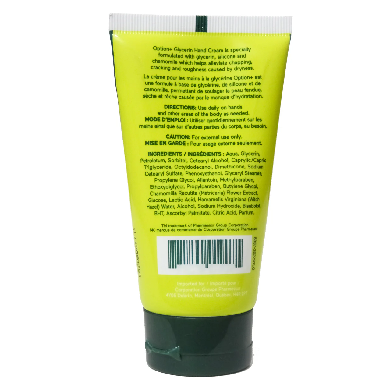 Option+ Glycerin Hand Cream with Chamomile | 50 mL - Image 2
