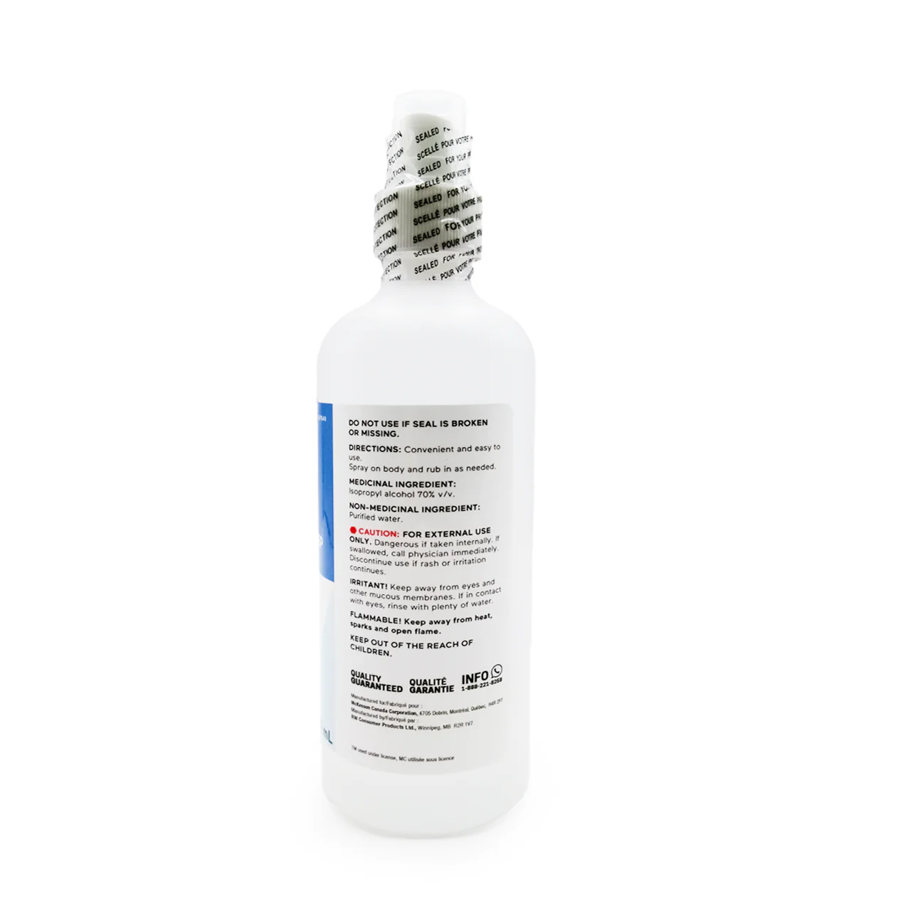 Option+ Isopropyl Rubbing Alcohol Spray | 300 mL - Image 2