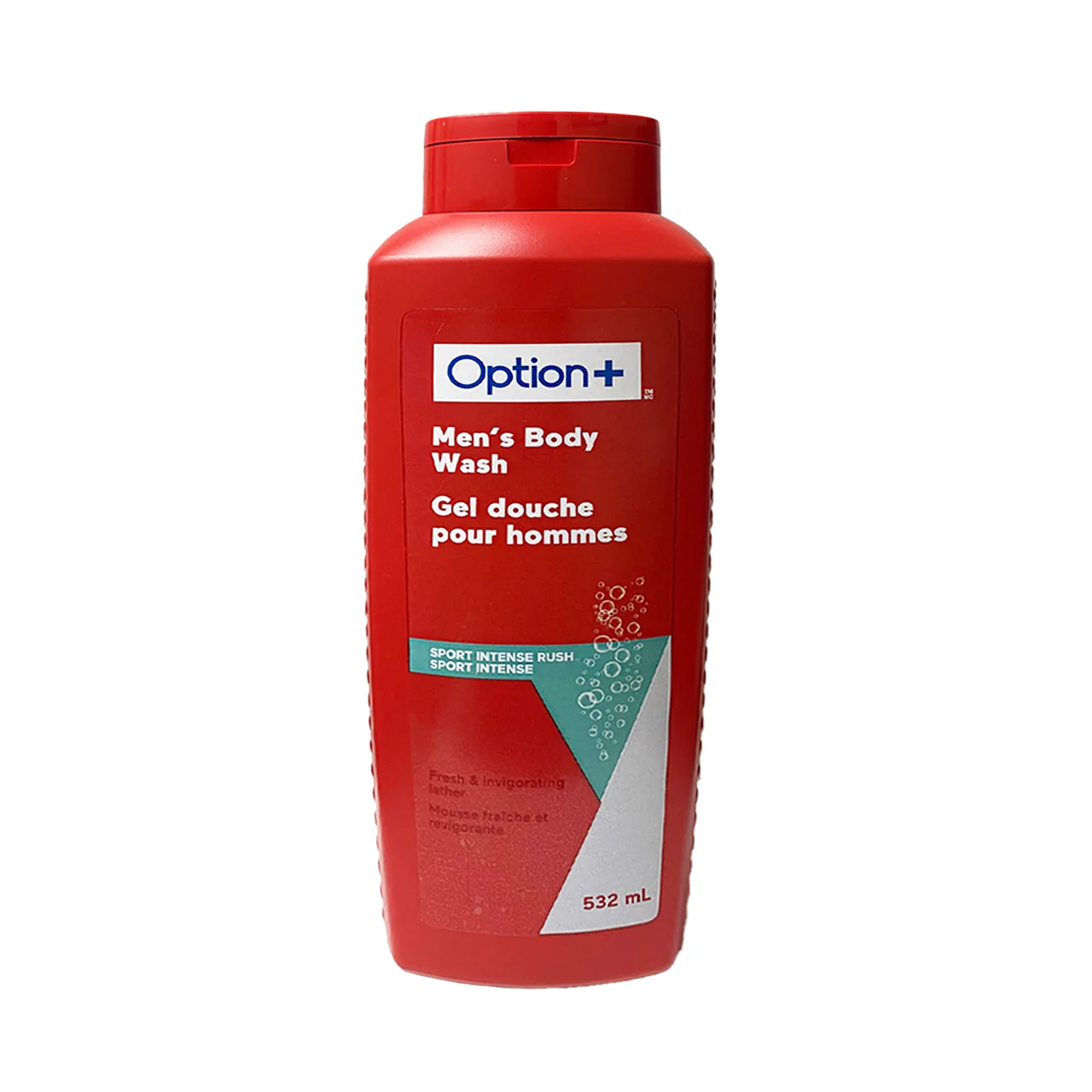 Option+ Men's Body Wash, Sport Intense | 532 mL