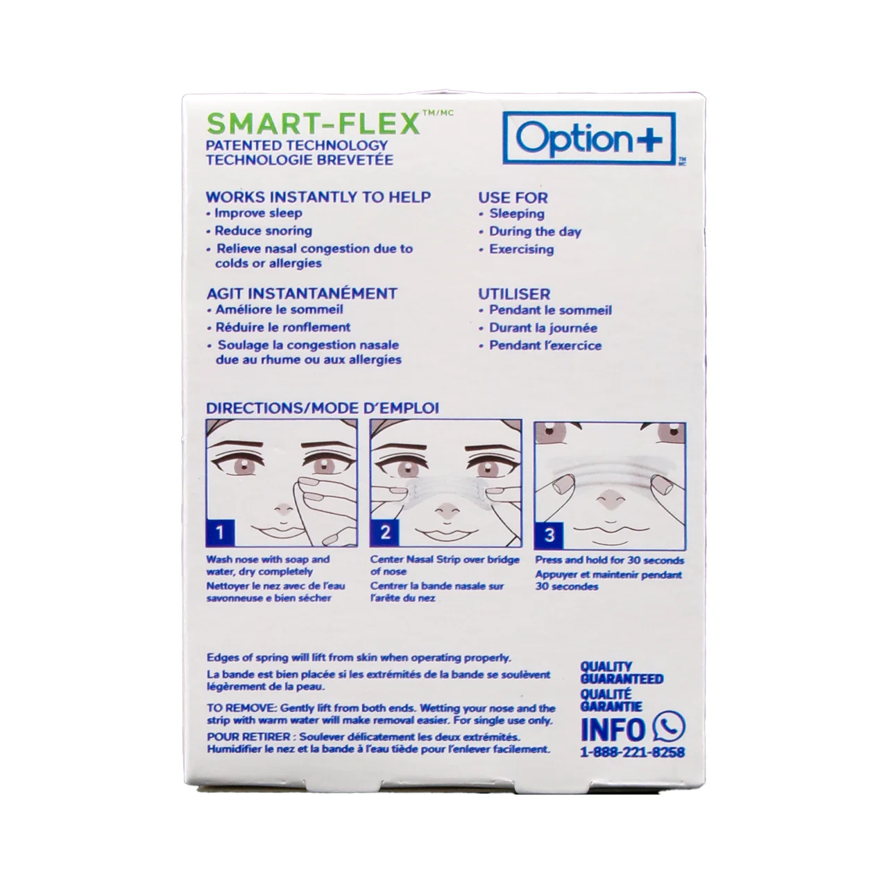 Option+ Nasal Strips Extra Strength | 26 Strips - Image 2