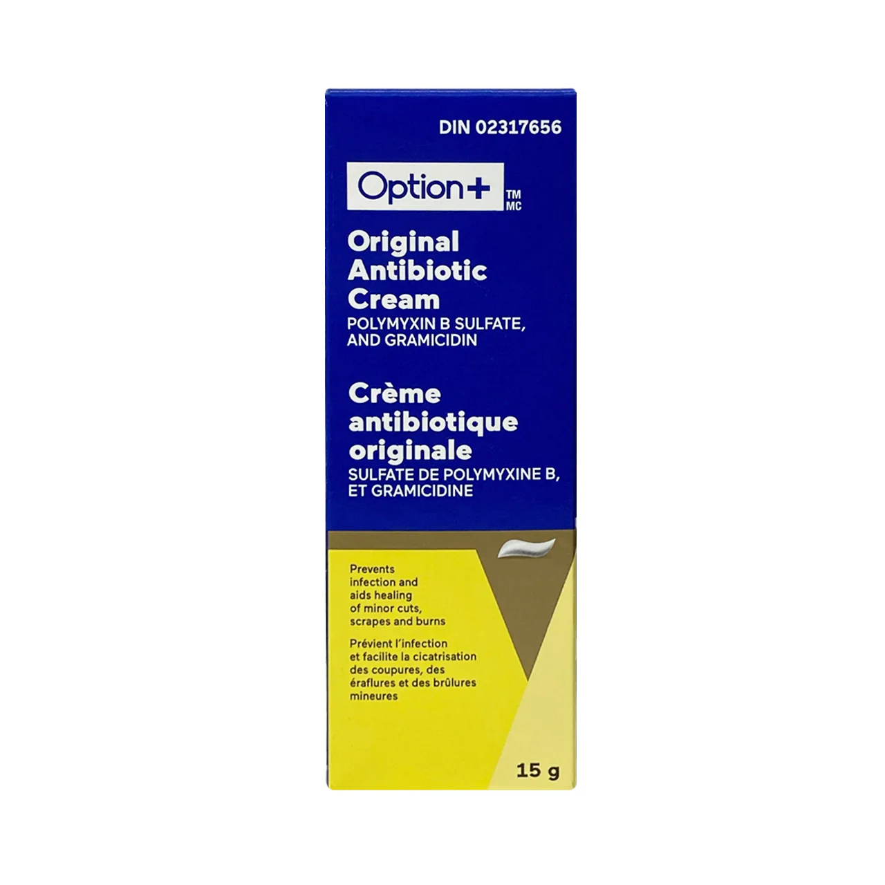 Option+ Original Antibiotic Cream | 15 g