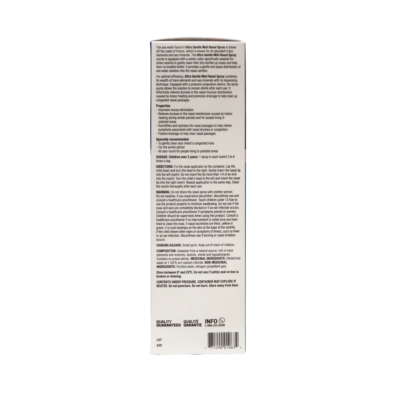 Option+ Sea Water Solution Nasal Spray with Ultra Gentle Mist | 135 mL - Image 4