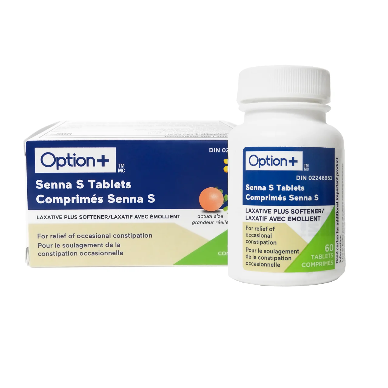 Option+ Senna S Laxative Plus Softener | 60 Tablets - Image 3
