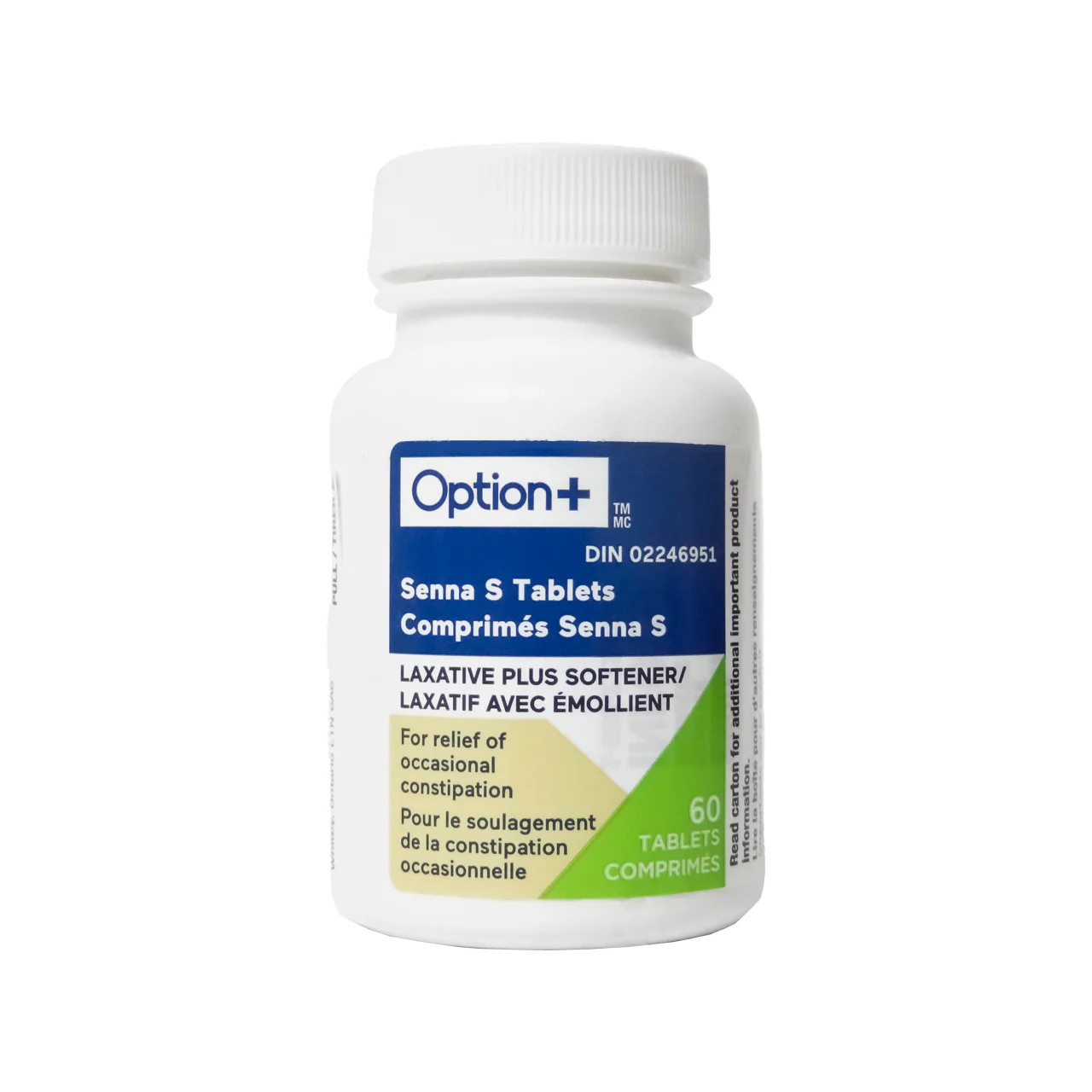 Option+ Senna S Laxative Plus Softener | 60 Tablets - Image 4