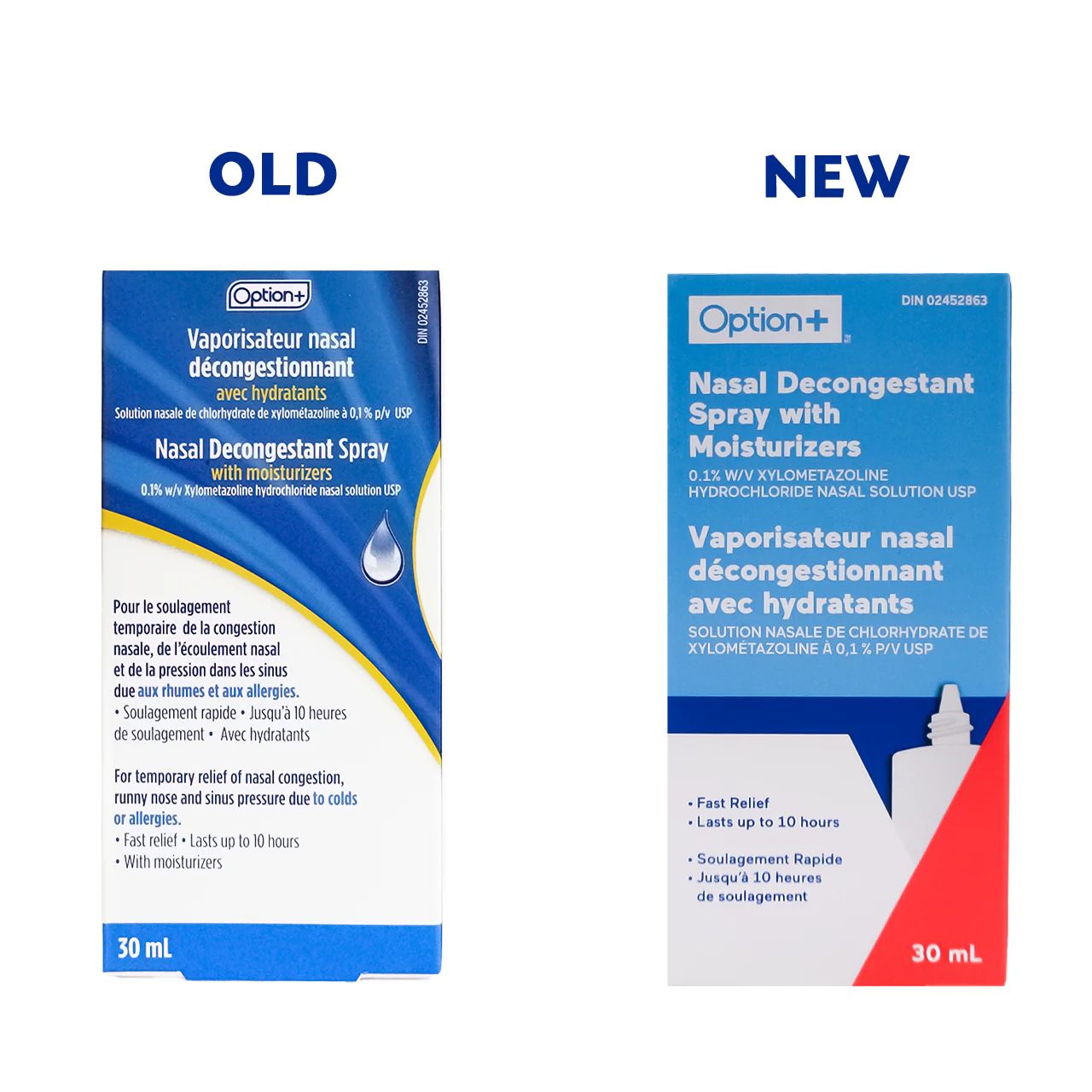 Option+ Nasal Decongestant Spray With Moisturizers | 30 mL - Image 2