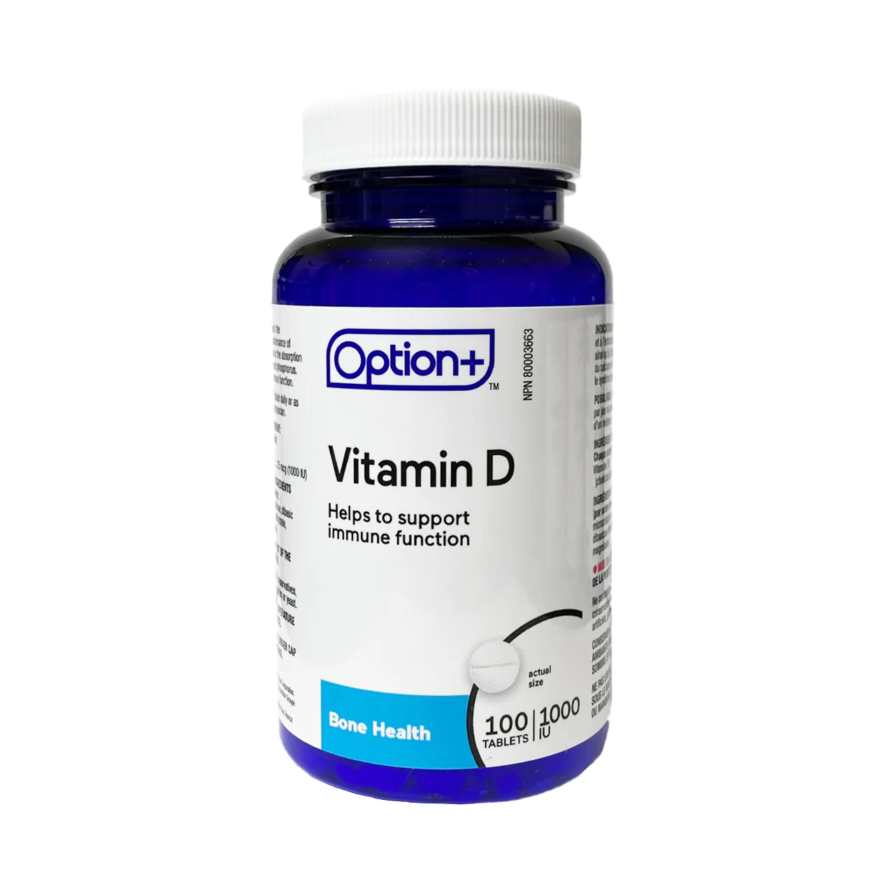 Option+ Vitamin D 1000IU | 100 Tabs