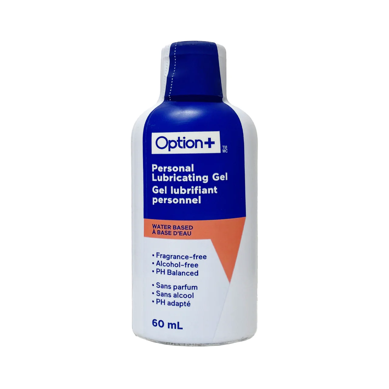 Option+ Water Based Personal Lubricating Gel | 60 mL