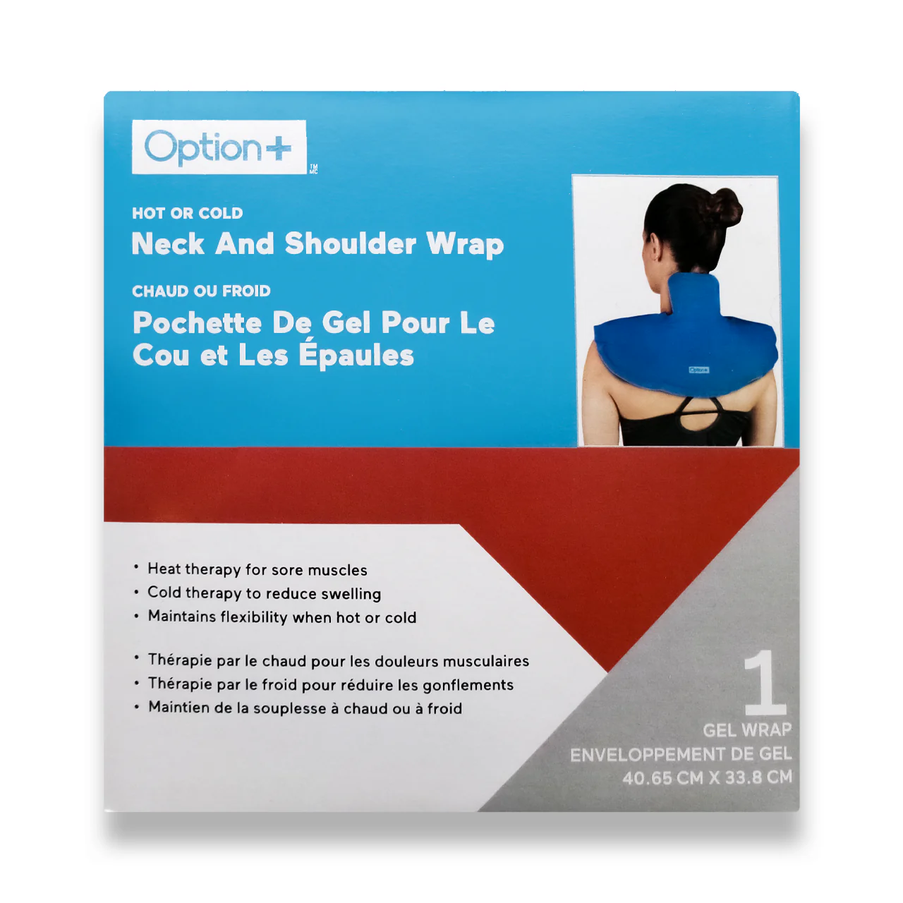 Option+ Neck And Shoulder Wrap | 1 Gel Wrap