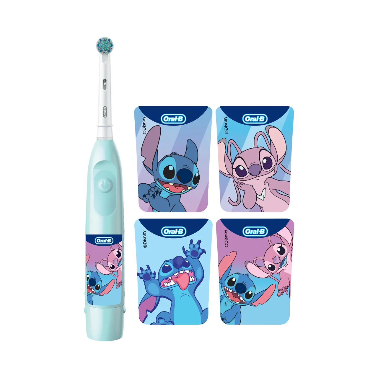 Oral-B - Kids Battery Powered Toothbrush Lilo & Stitch | Extra Soft Bristle - Image 2