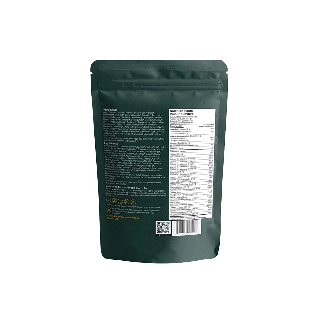 Younited - Organic All-In Superfood - Unflavoured | 30 Servings 250 g - Image 4