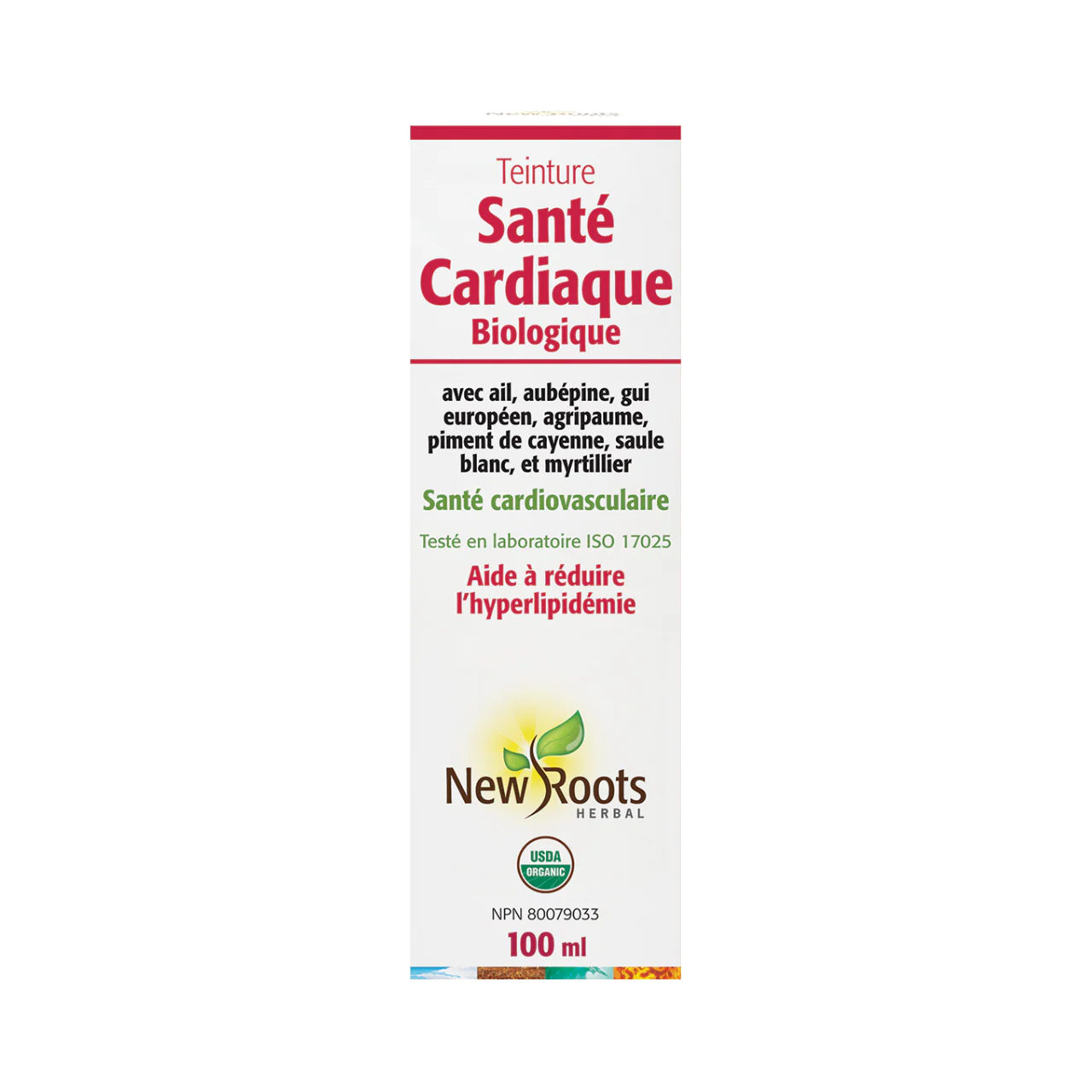 New Roots - Organic Cardiac Health Tincture With Garlic, Hawthorn, European Mistletoe, Motherwort, Cayenne, White Willow, and Bilberry | 100 mL - Image 2
