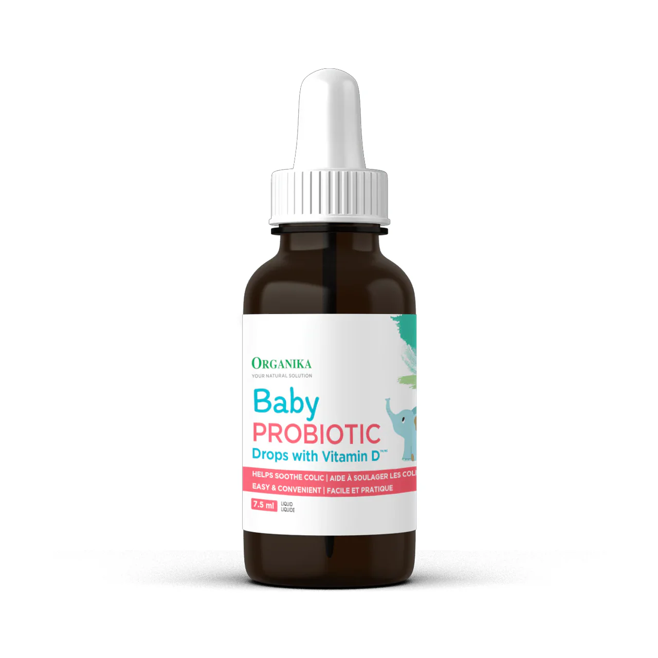 Organika - Baby Probiotic Drops With Vitamin D | 7.5 mL