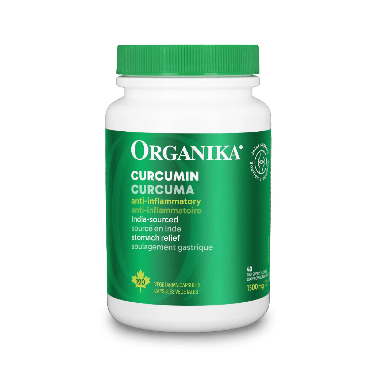 Organika - Curcumin 500 mg | 120 Capsules