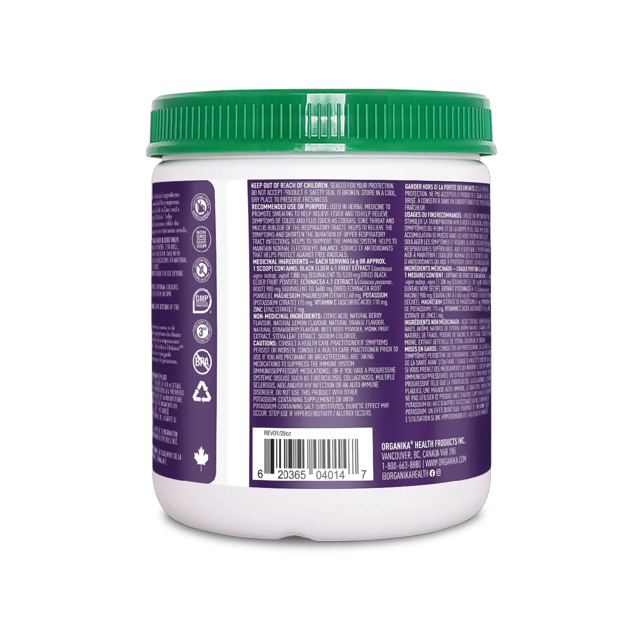 Organika - Electrolytes Defence Citrus Berry | 180 g - Image 3