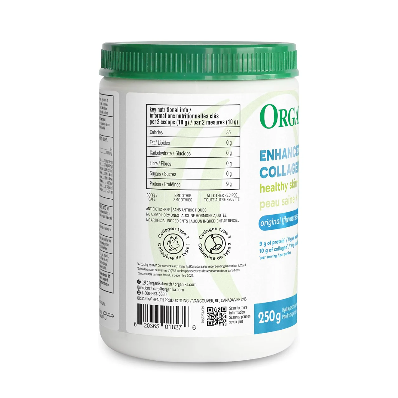 Organika - Enhanced Collagen | 250 g - Image 4