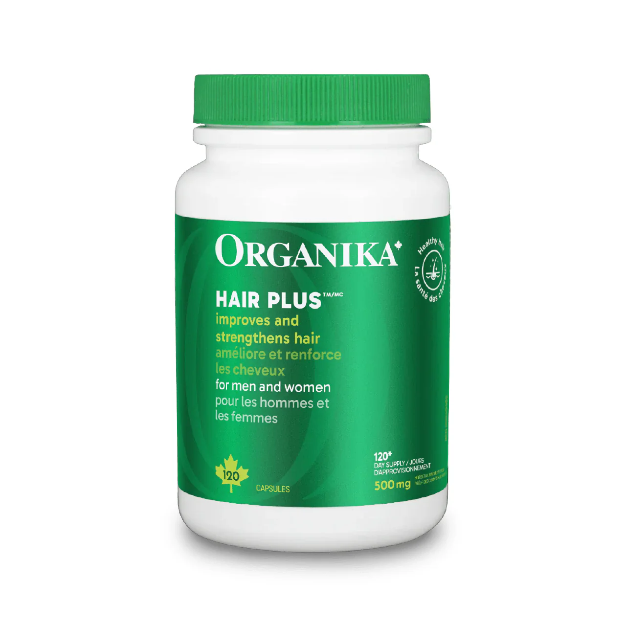 Organika - Hair Plus | 120 Capsules