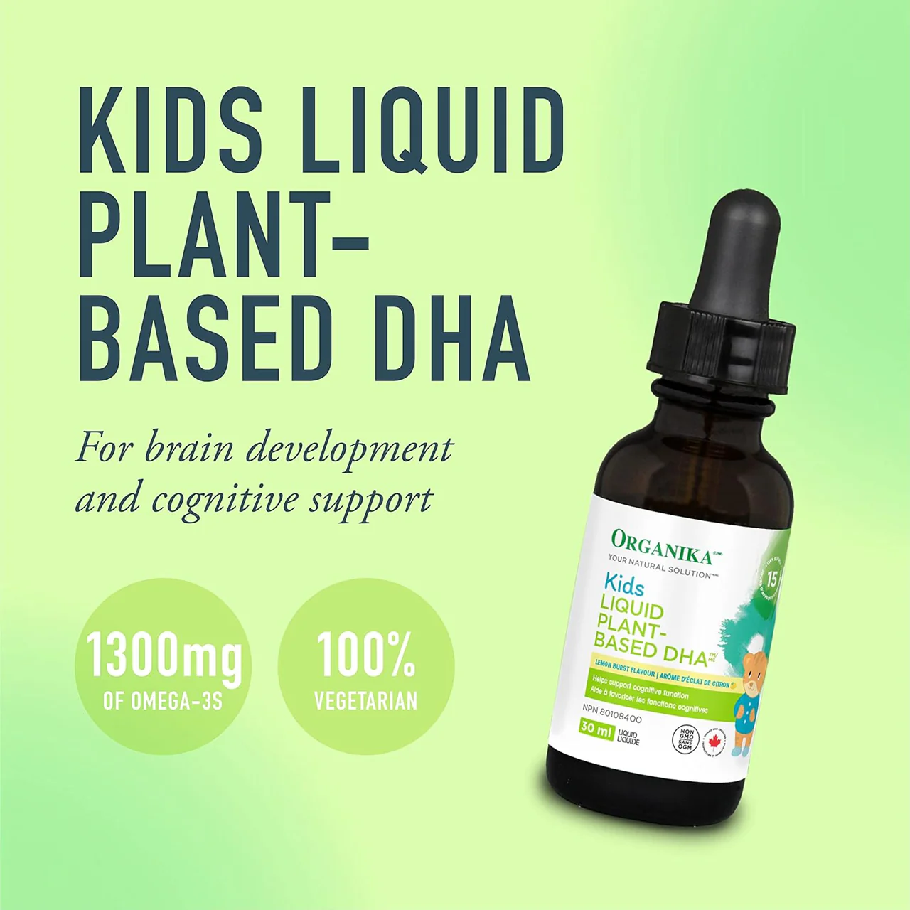 Organika - Kids Liquid Plant Based Omega-3 | 30 mL - Image 4