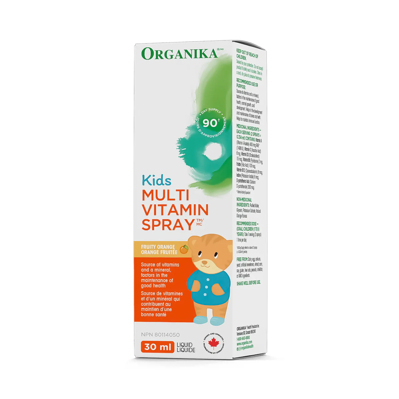 Organika - Kids Multi Vitamin Spray | 30 mL - Image 2