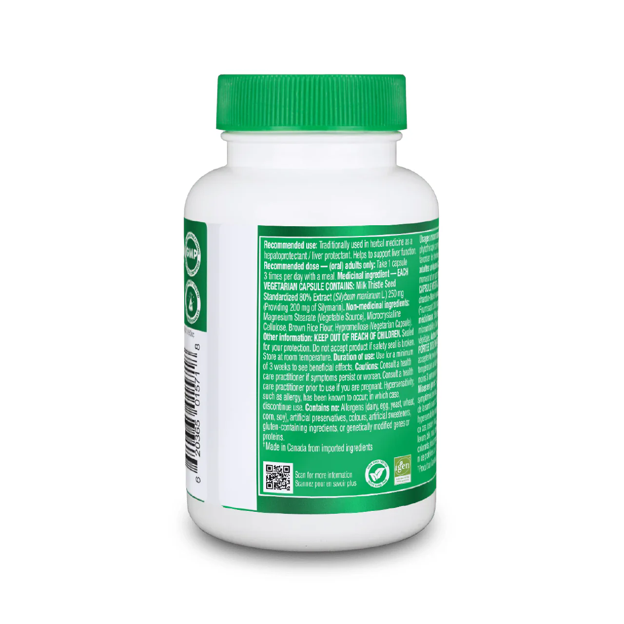Organika - Milk Thistle 250 mg | 90 Capsules - Image 2