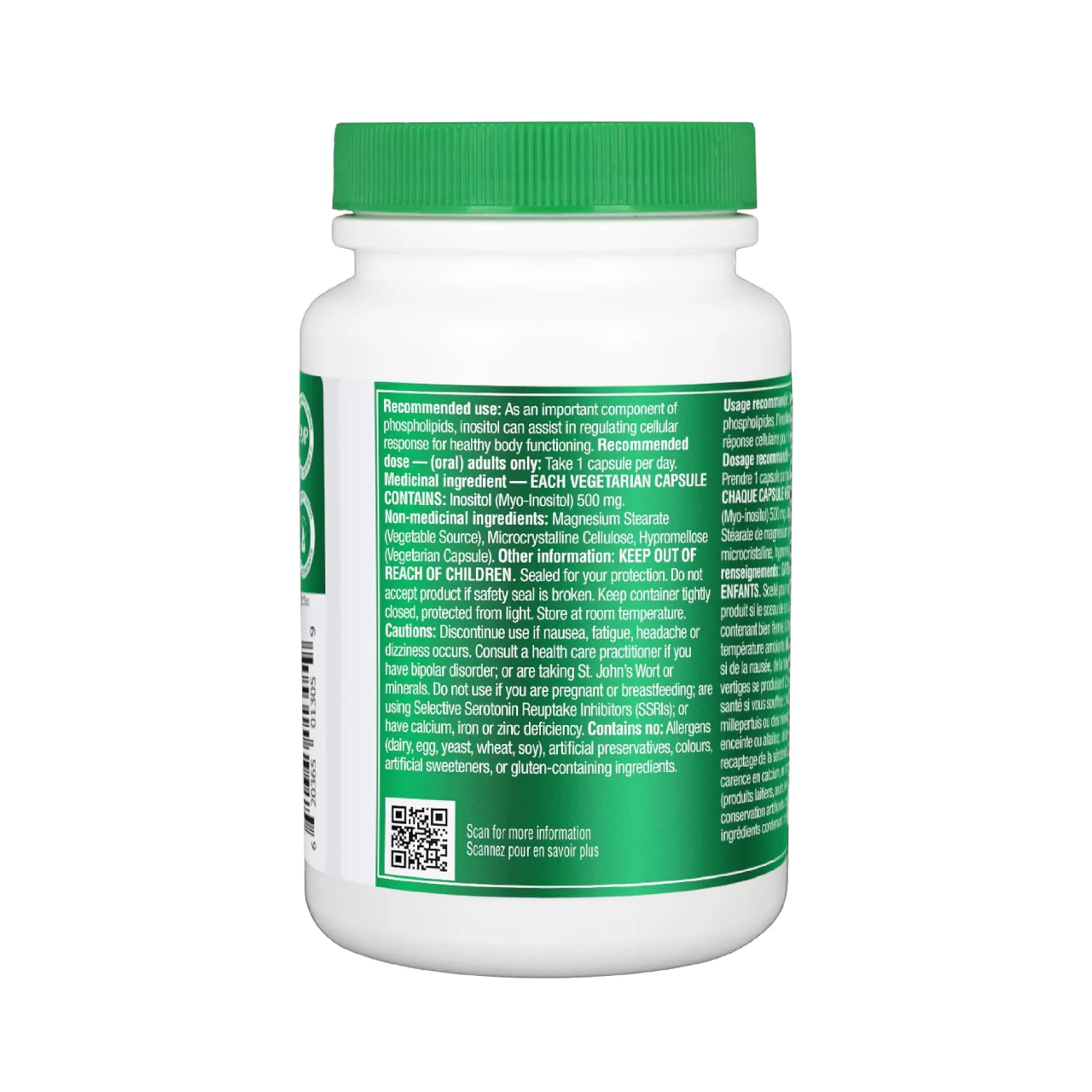 Organika - Myo-Inositol | 90 Capsules - Image 2