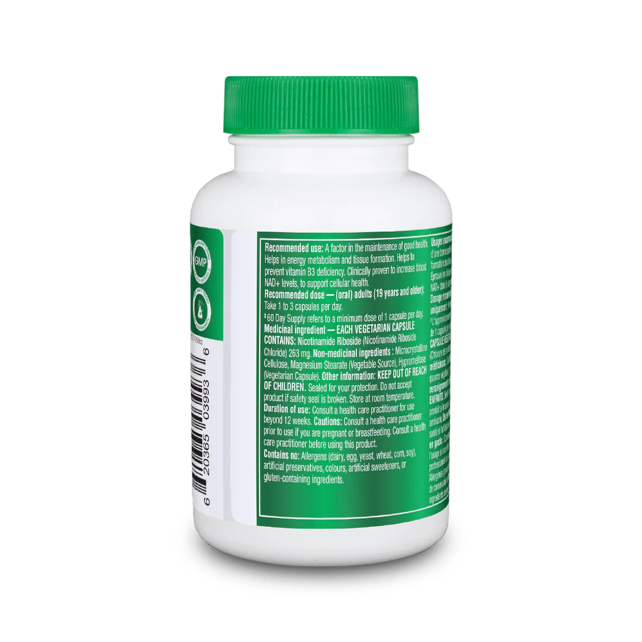 Organika - NAD+Booster NRC 300 mg | 60 Capsules - Image 2