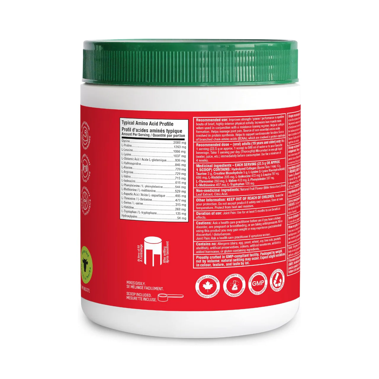 Organika - Sport Collagen Protein | 517 g - Image 3