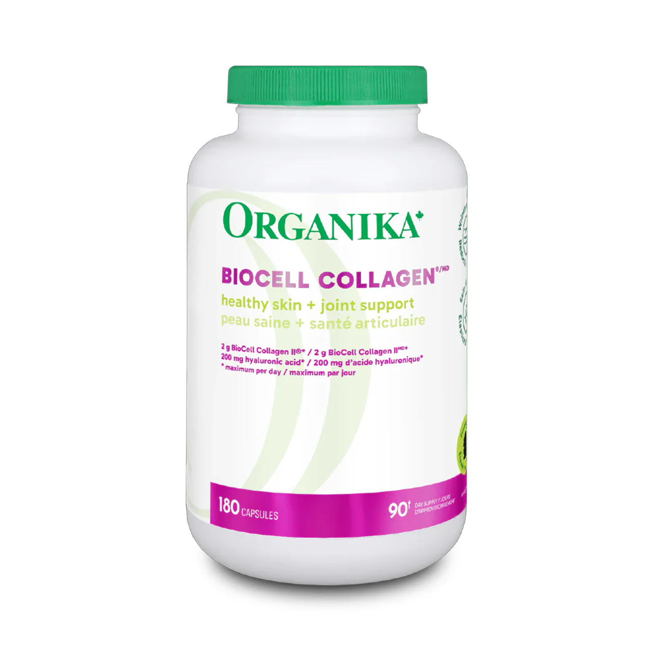 Organika - Supreme HA-200 Biocell Collagen | 180 Capsules