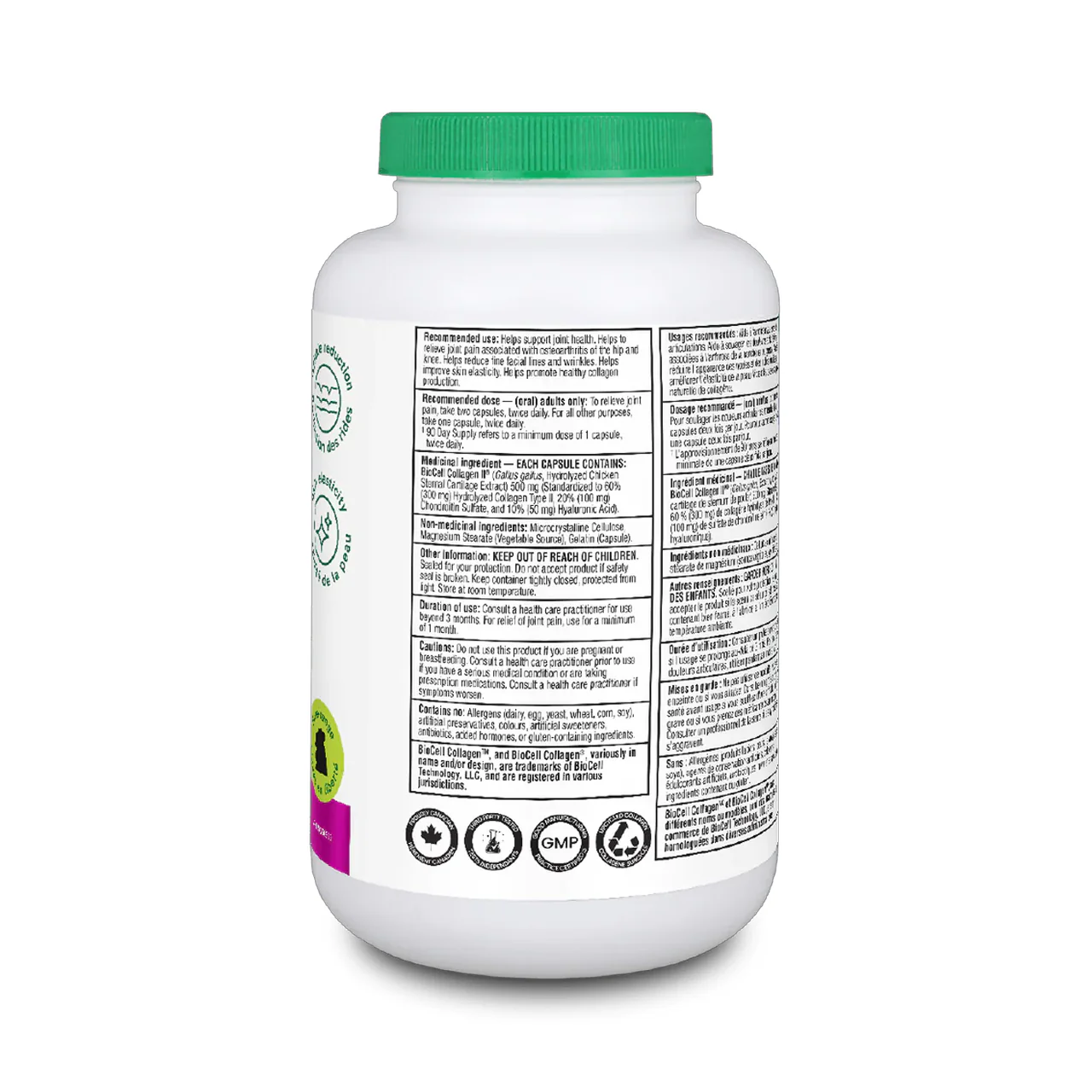 Organika - Supreme HA-200 Biocell Collagen | 180 Capsules - Image 2