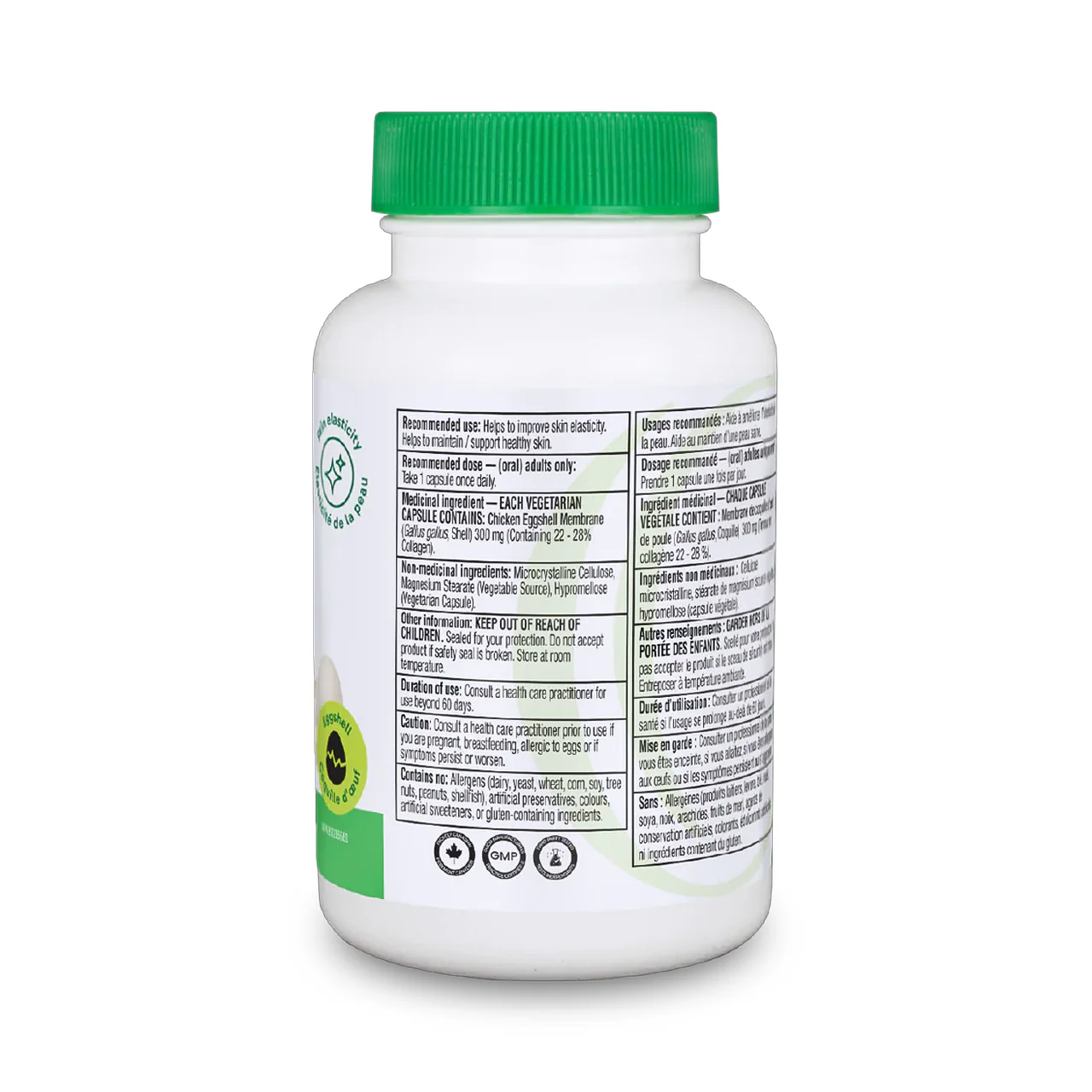 Organika - Vegetarian Collagen 300 mg | 60 Capsules - Image 2