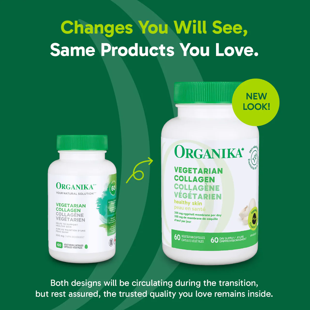 Organika - Vegetarian Collagen 300 mg | 60 Capsules - Image 3
