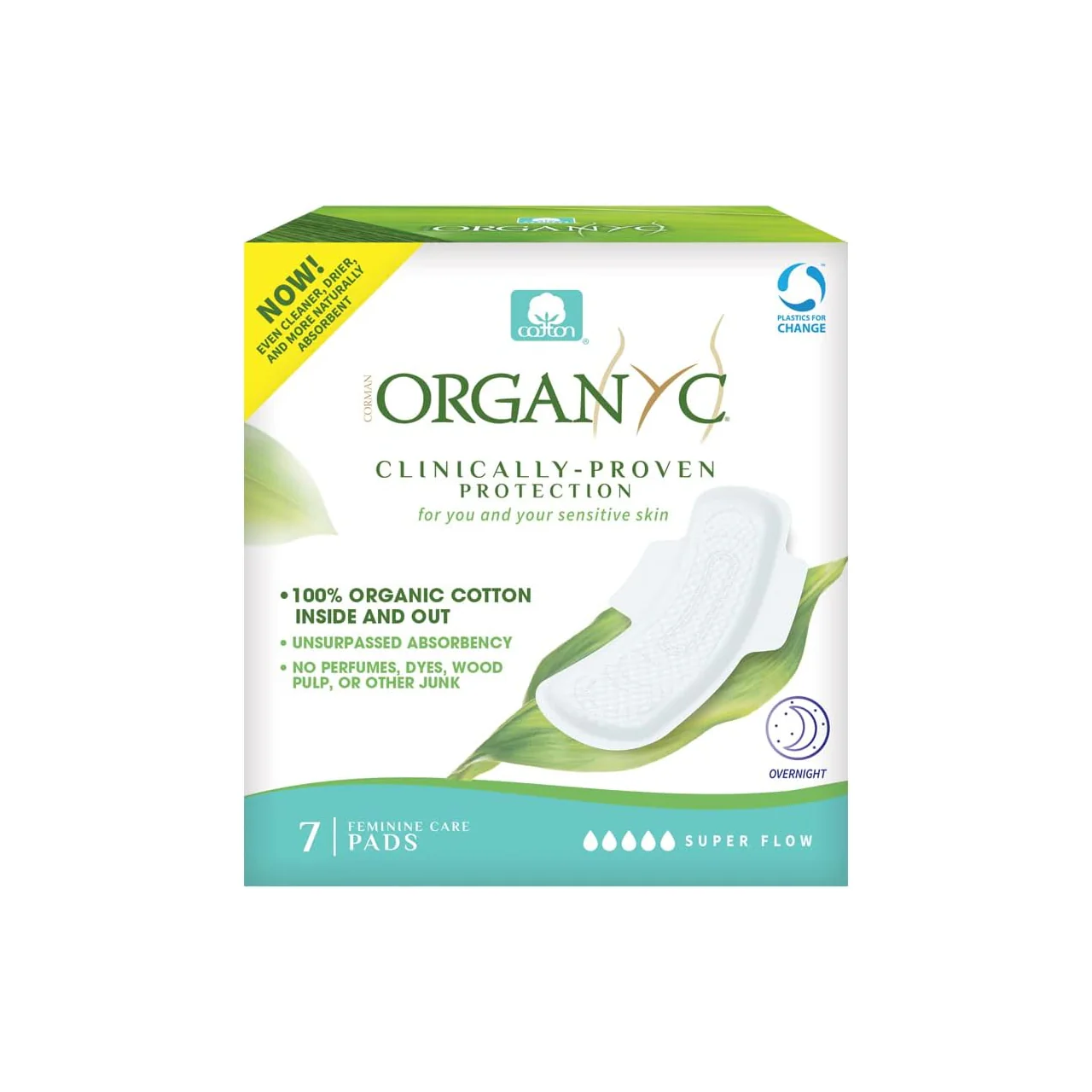 Organyc - Organic Cotton Super Flow | 7 Pads