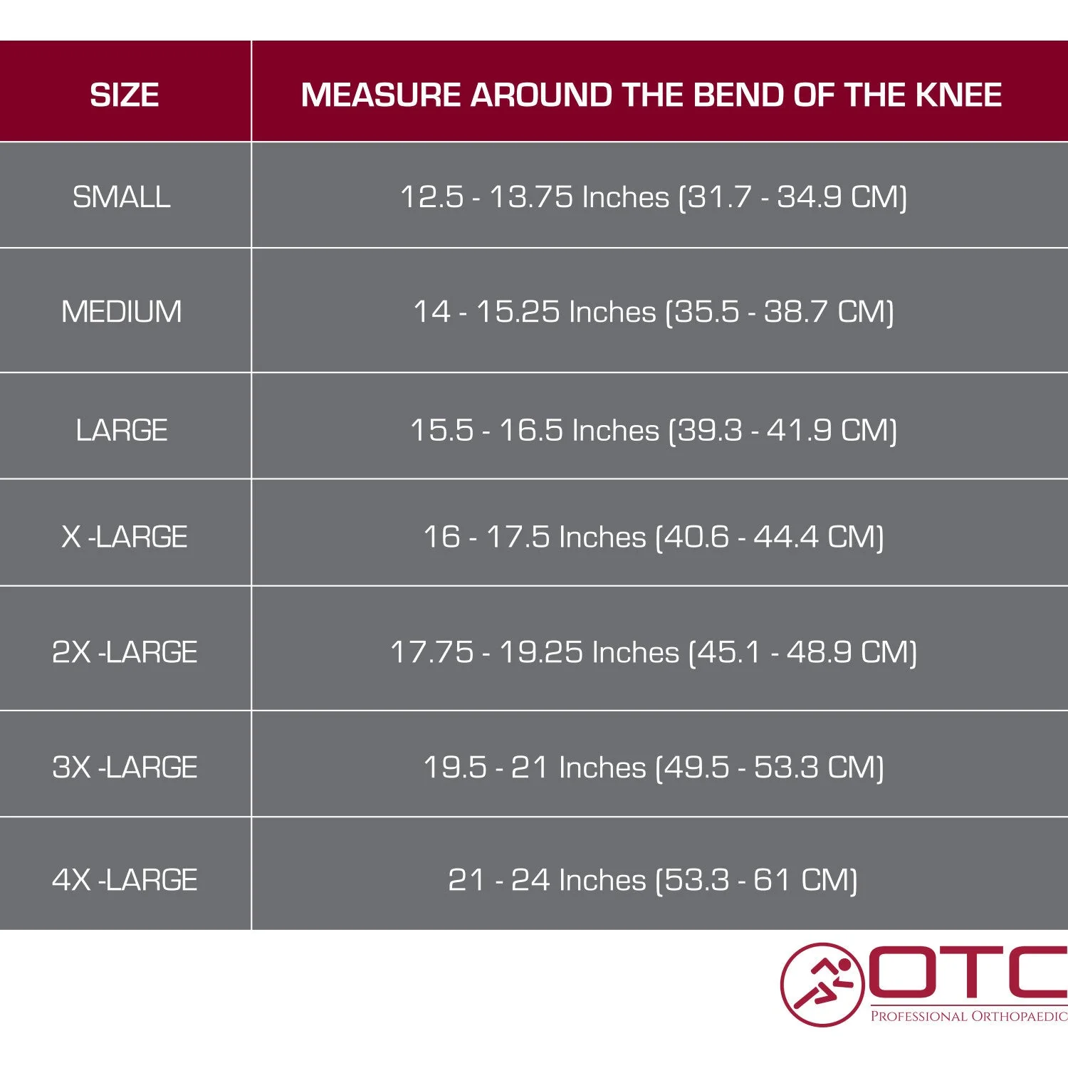 OTC - "Orthotex" Knee Stabilizer (R.O.M. Hinges) Black - Image 2