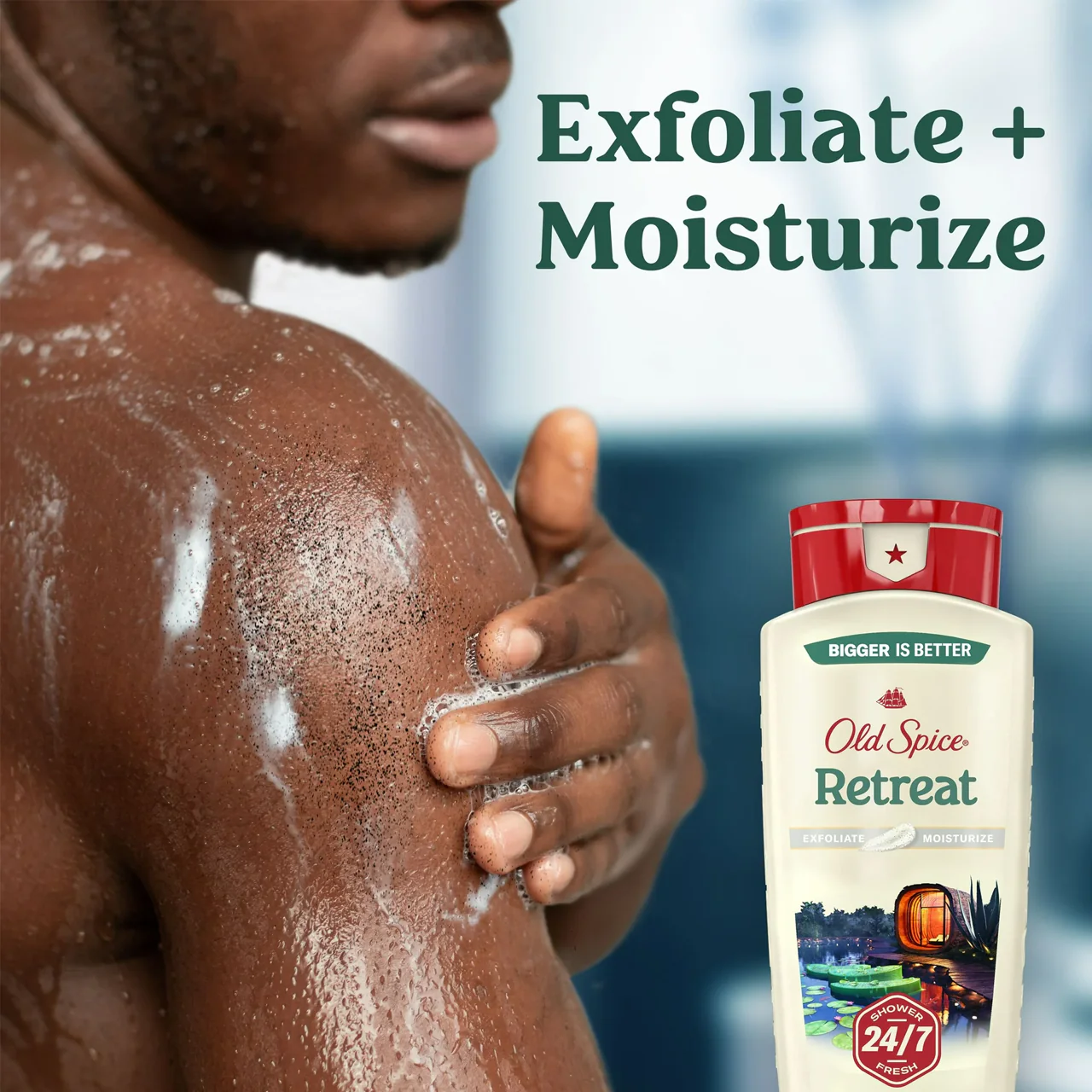 Old Spice - Retreat Body Wash, Sandalwood & Aloe Vera | 532 mL - Image 2