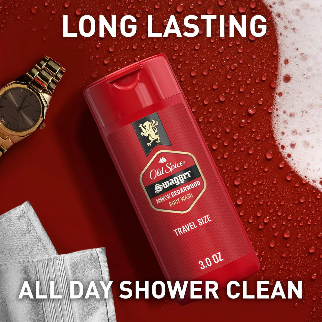Old Spice - Swagger Body Wash Cedarwood - Travel Size | 89 mL - Image 2