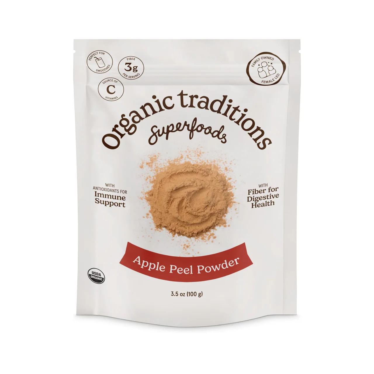 Organic Traditions - Apple Peel Powder | 100 g
