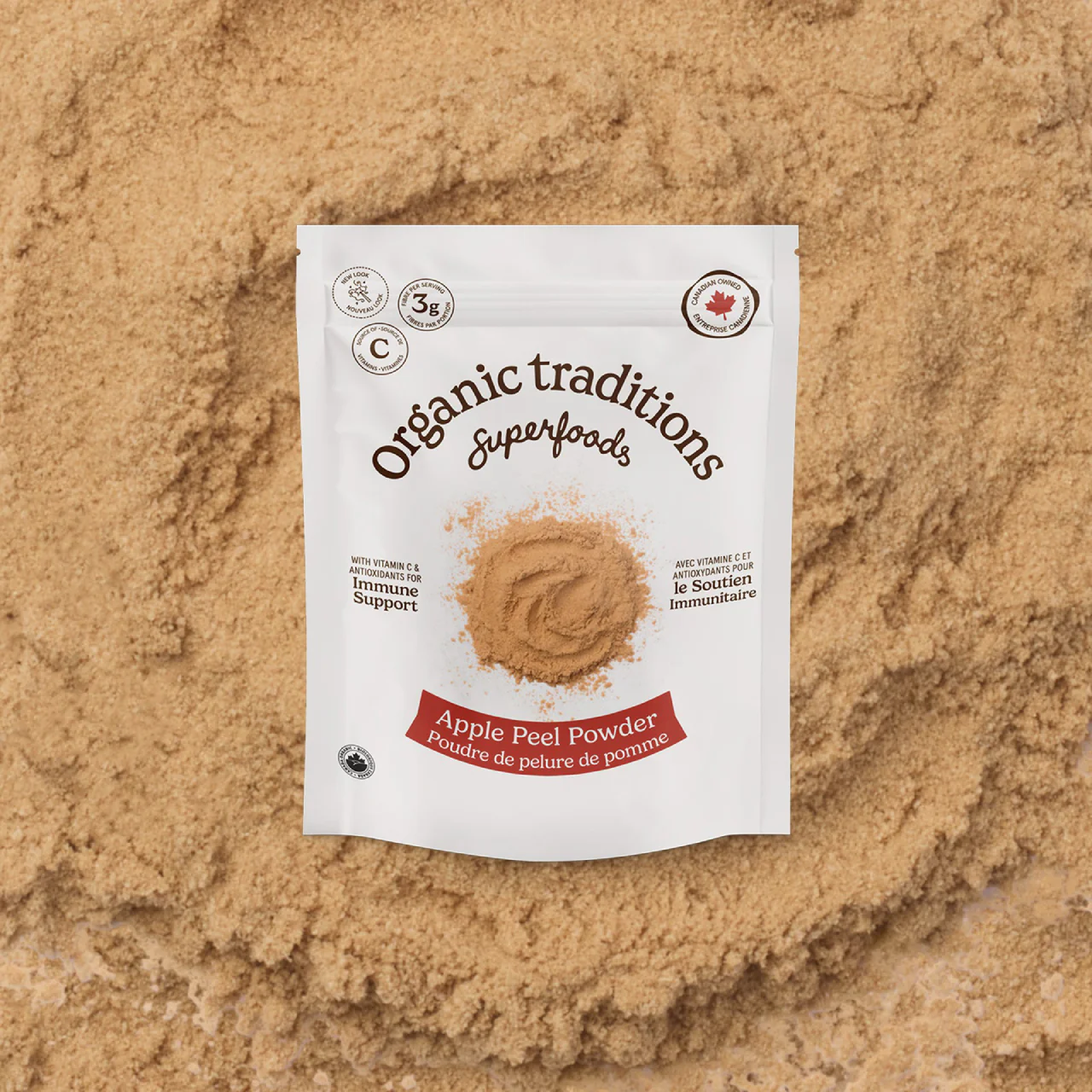Organic Traditions - Apple Peel Powder | 100 g - Image 3
