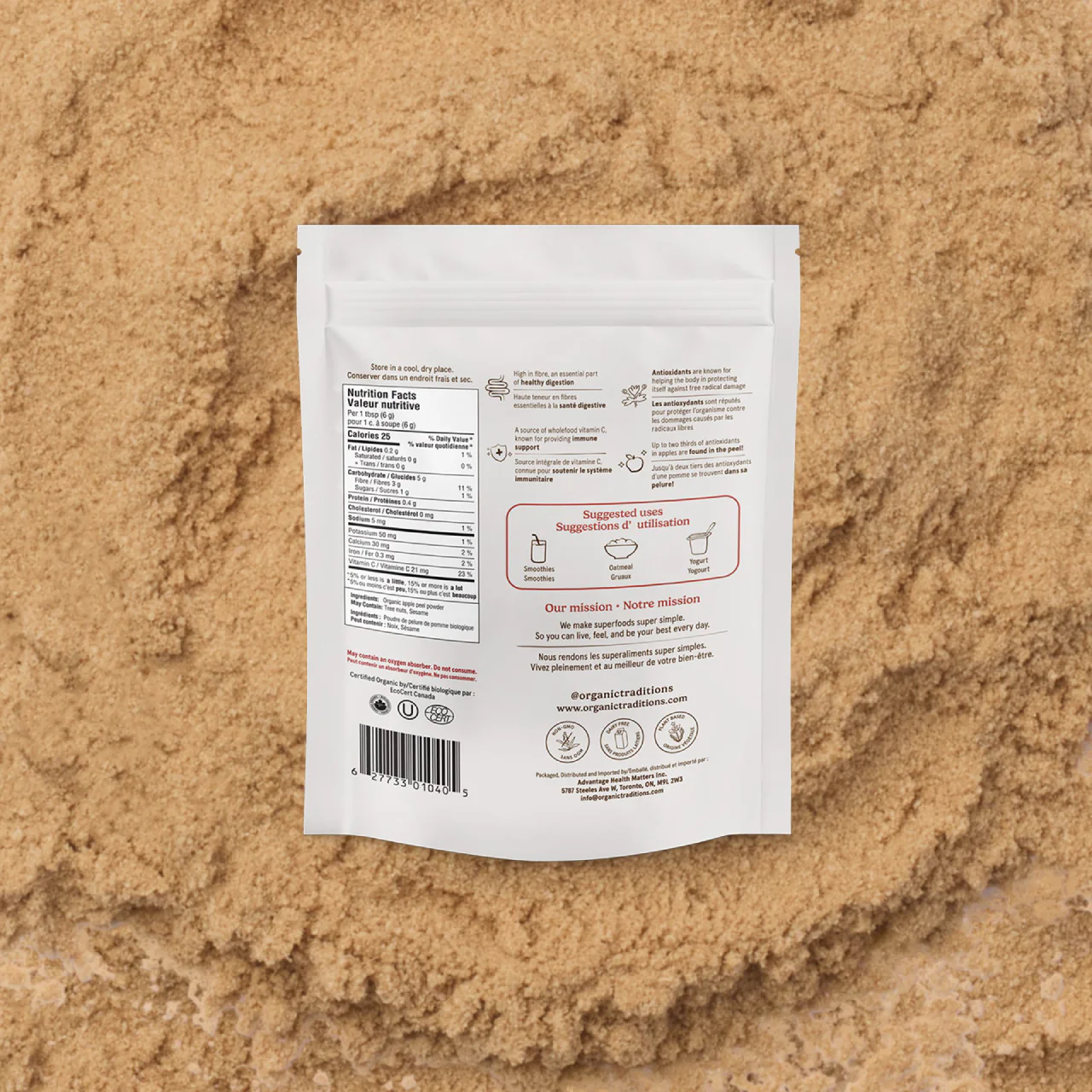 Organic Traditions - Apple Peel Powder | 100 g - Image 4