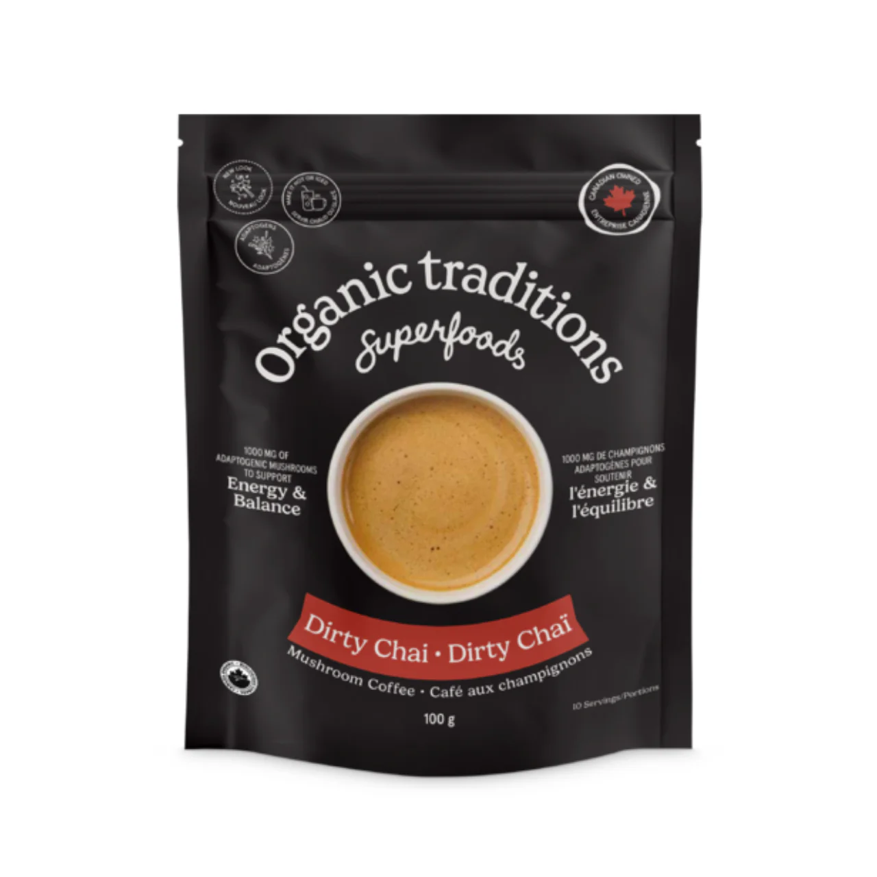 Organic Traditions - Dirty Chai | 100 g
