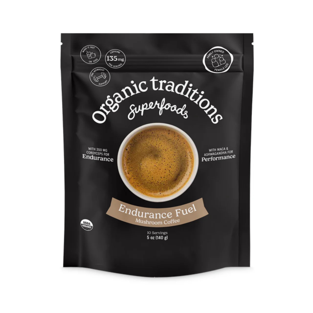 Organic Traditions - Endurance Fuel | 140 g