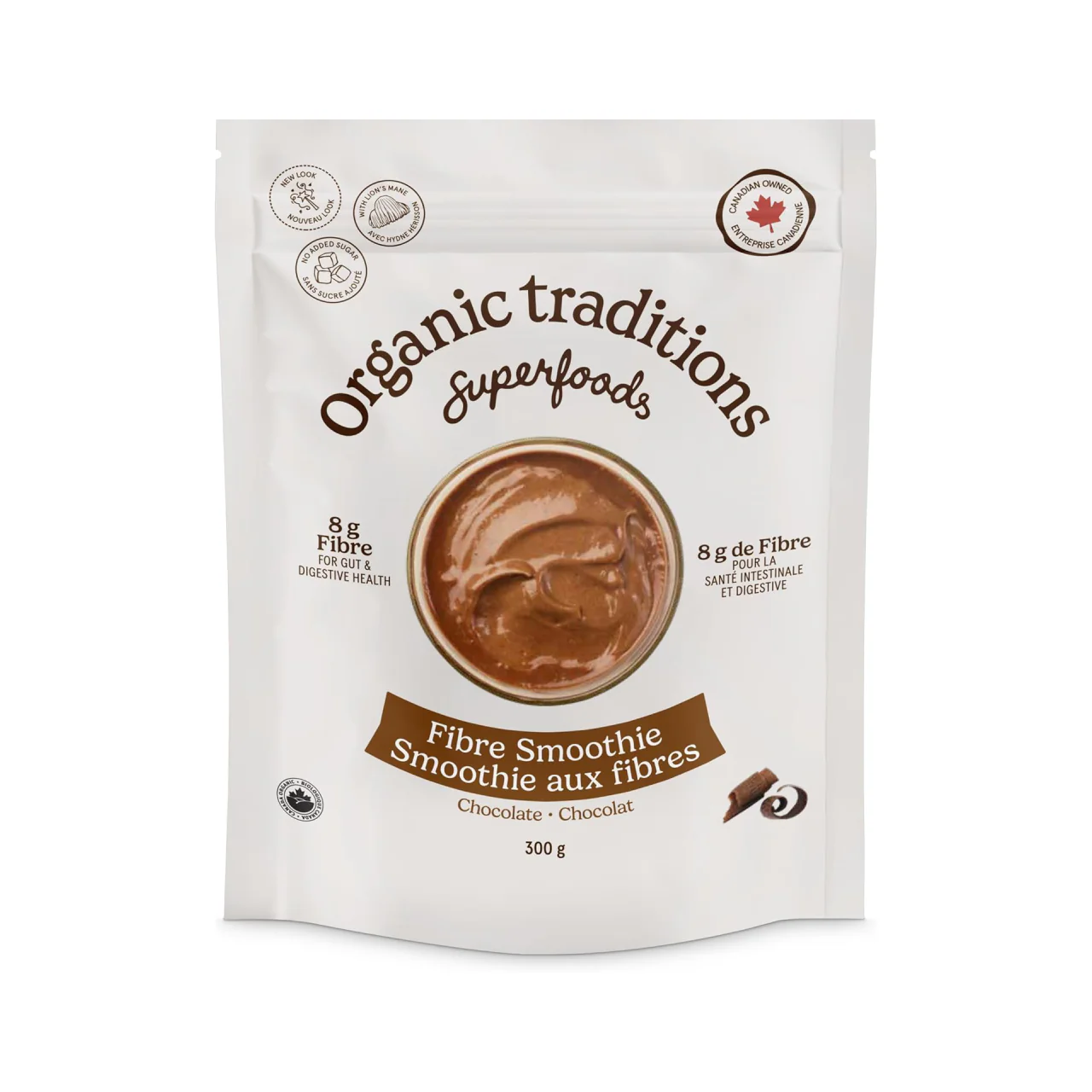 Organic Traditions - Fibre Fuel, Chocolate | 300 g