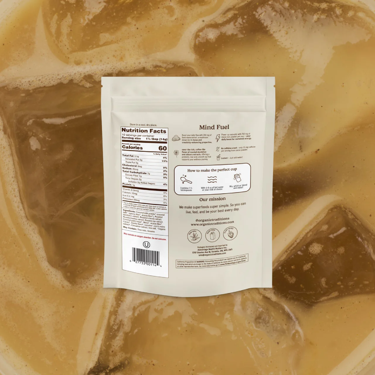 Organic Traditions - Mind Fuel | 140 g - Image 5