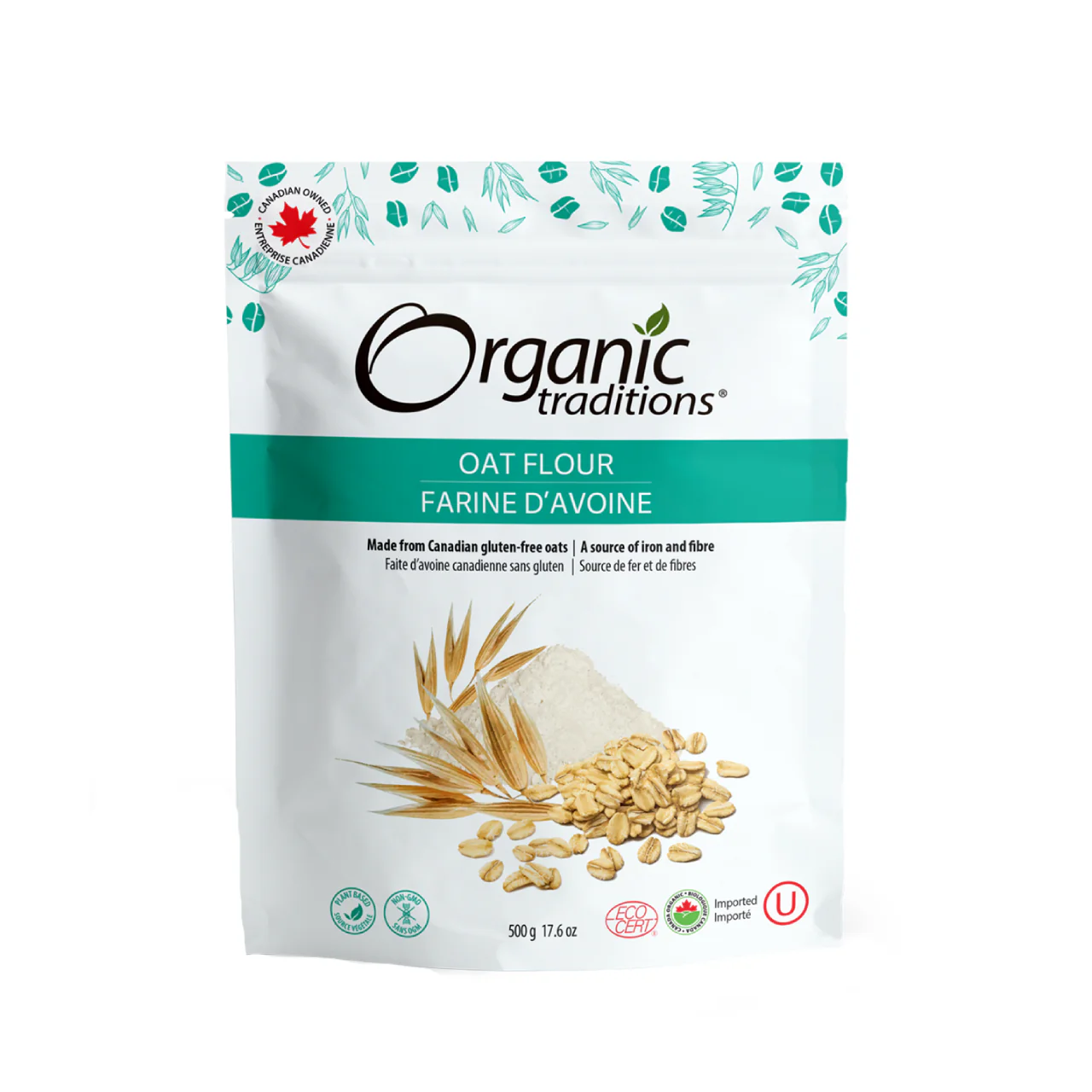 Organic Traditions - Oat Flour | 500 g