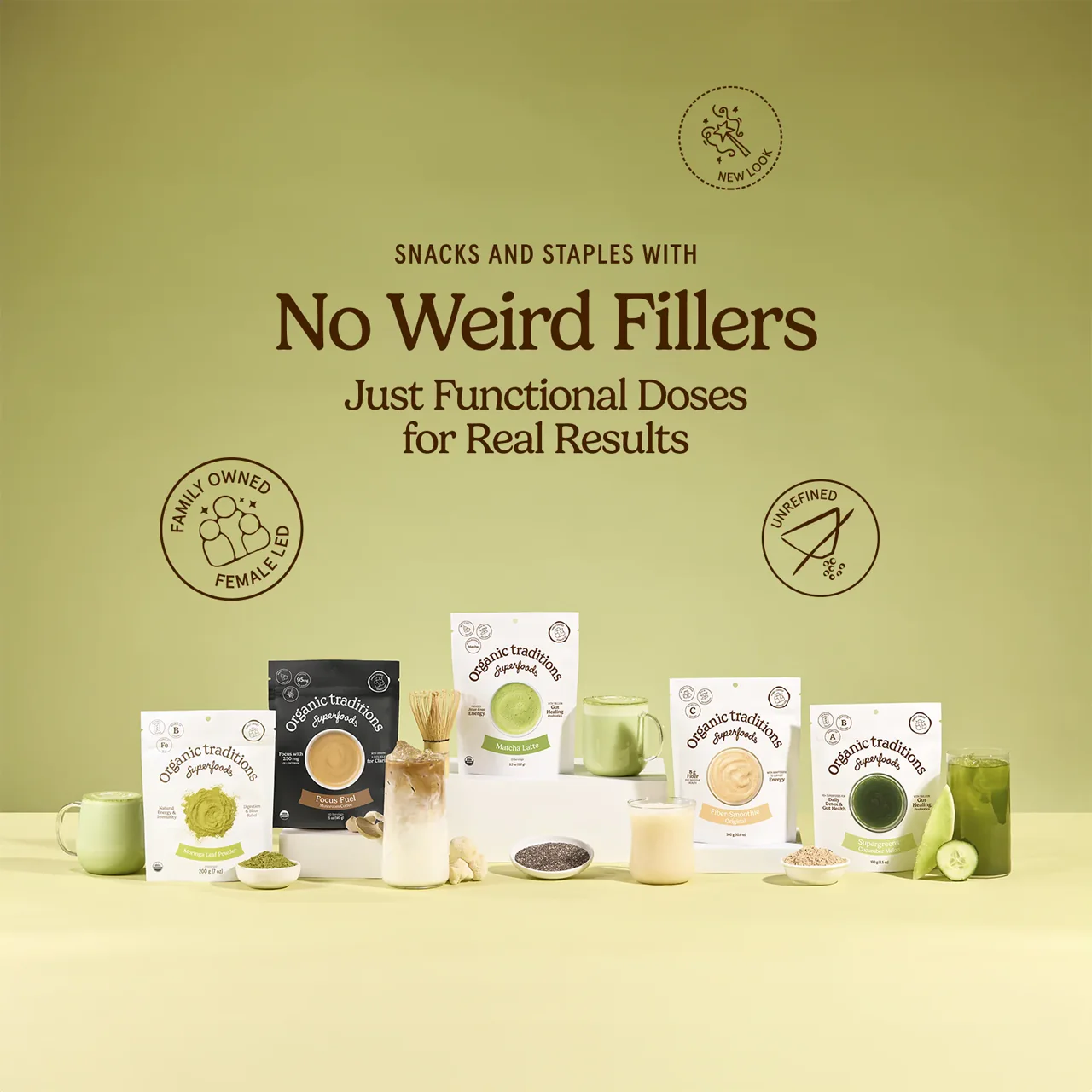 Organic Traditions - Sprouted Chia Seed Powder | 227 g - Image 3