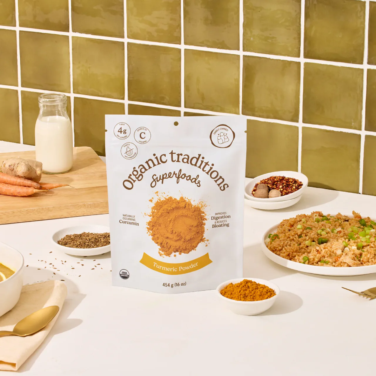 Organic Traditions - Turmeric Powder | 200 g - Image 4