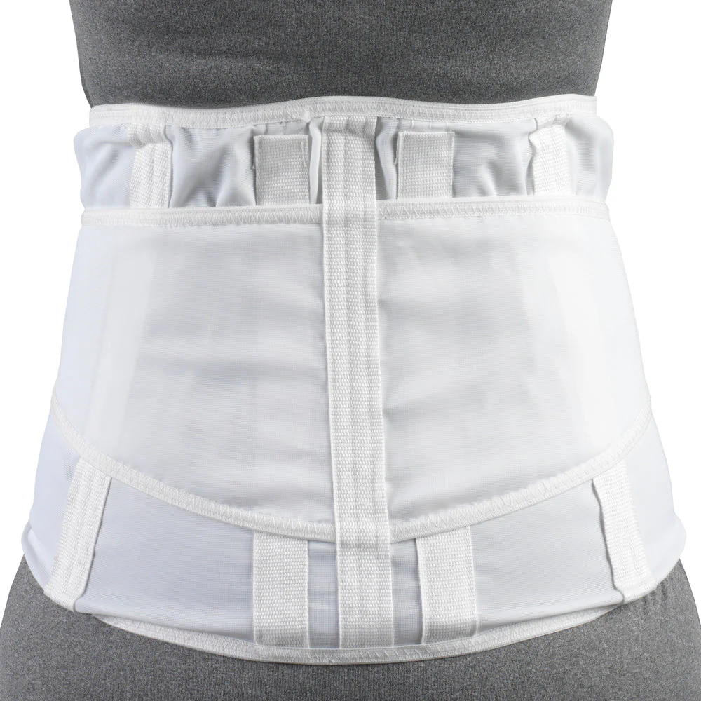 OTC - 11" Mens Elastic Mesh Lumbosacral Support White - Image 2