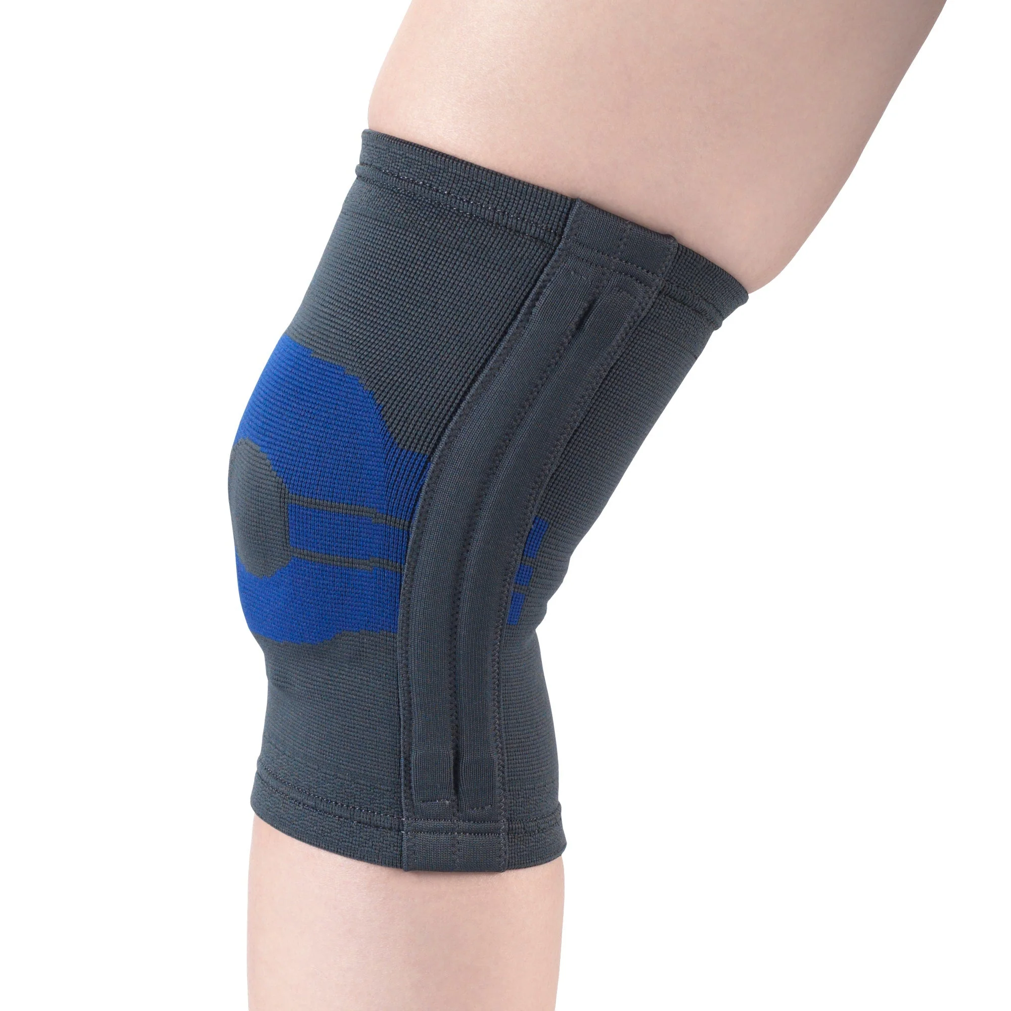 OTC - Elastic Knee Support Charcoal/Side Stays