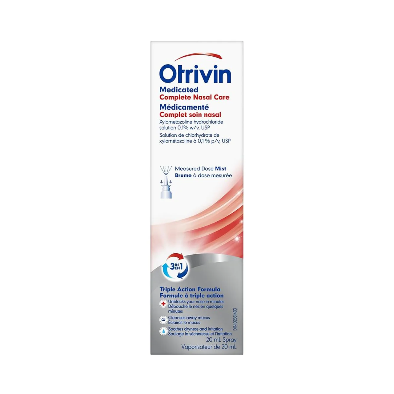 Otrivin - Medicated Complete Nasal Care | 20 mL