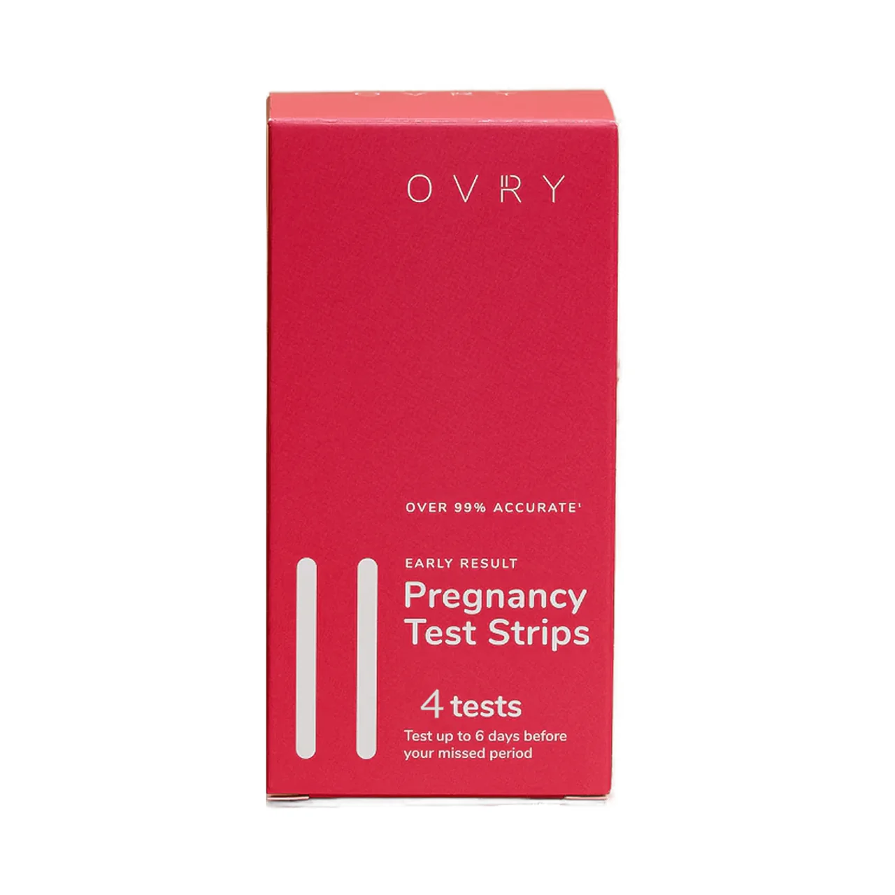 OVRY - Early Result Pregnancy Test Strips | 4 Tests